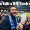 Tifoso allo stadio con una schedina in mano: matched betting legale, regole e tasse 2026